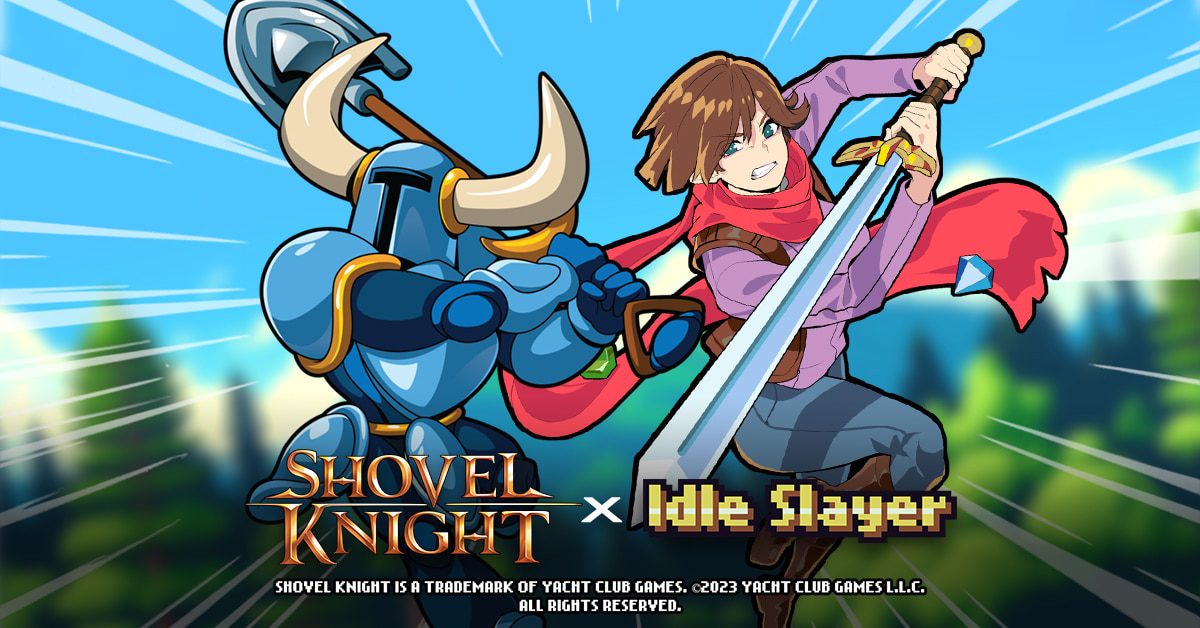 Idle Slayer x Shovel Knight - In-game crossover | Yodo1 In-Game Collaboration