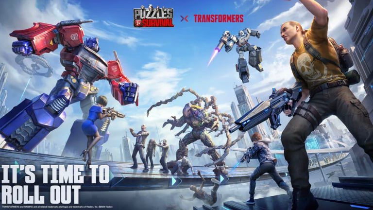 TRANSFORMERS bots and Puzzles Survival Game Collaboartion 768x432