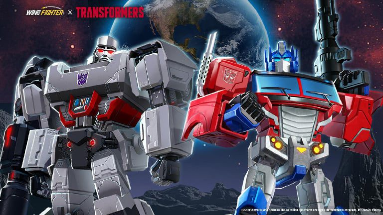 Wing Fighter x TRANSFORMERS – A Battle for the Ages